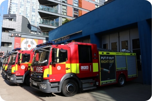 Fire engines public sector heating systems