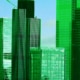 city scape, green city