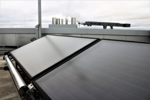 Solar thermal installation.