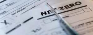 election ballot forms and net zero